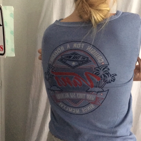 Cute blue Vans tee - Picture 2 of 2